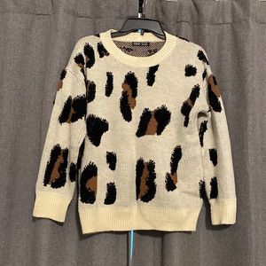 Leopard Print Sweater